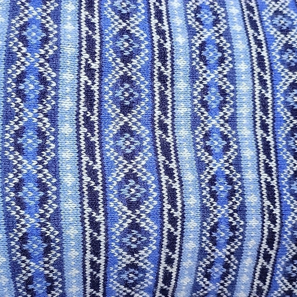 CROWN & IVY Blue Crew Neck Thick Sweater XL - Picture 3 of 6